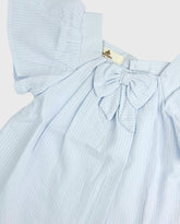 Blusa Detalle Pecho Moño Detalles